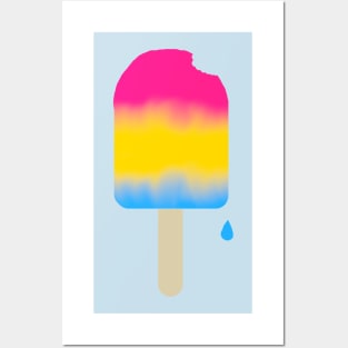 One Proud Popsicle - Pan Pride Flavor Posters and Art